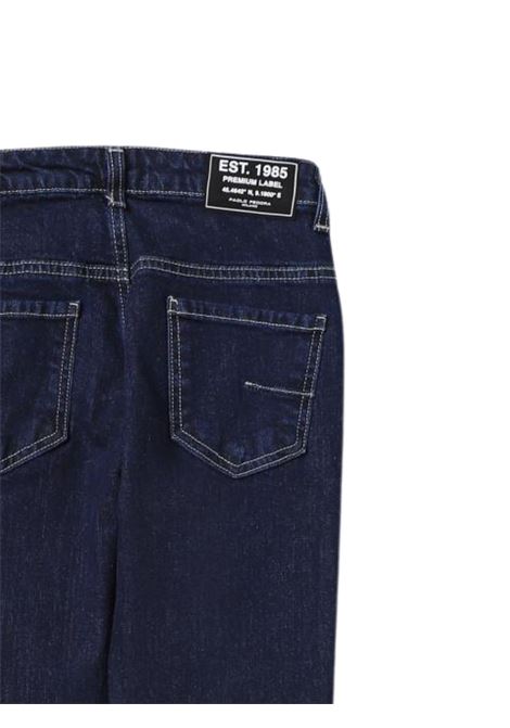 Jeans bambino blu in cotone Paolo Pecora | PP3414/MADENIM